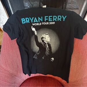 Bryan Ferry World Tour 2019 Black T-Shirt